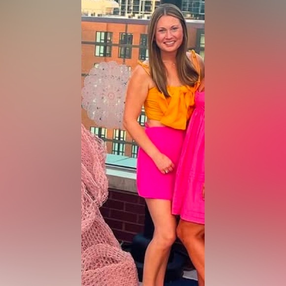 Hot Pink High Waisted Skort Size Medium - Picture 11 of 11